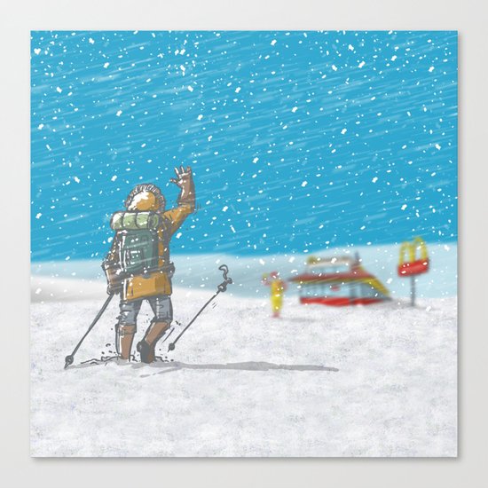 Freeze Canvas Print