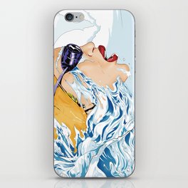 The Swimmer iPhone Skin