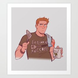 flippin awesome Art Print