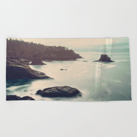 Ocean Motion Beach Towel