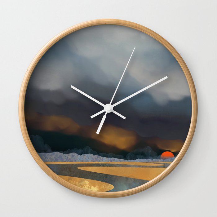 Storm Light Wall Clock