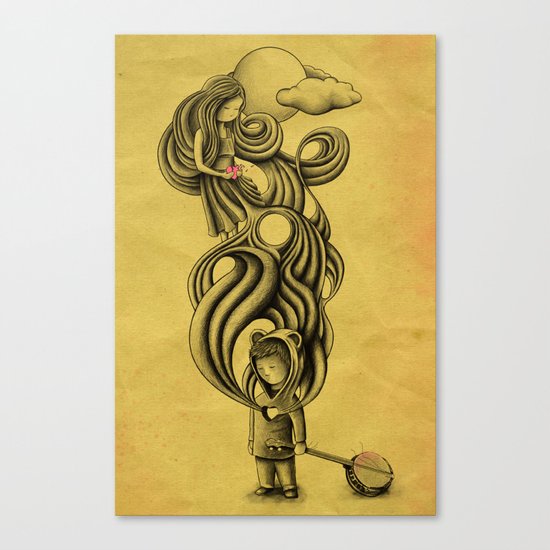 Little Lion Man Canvas Print