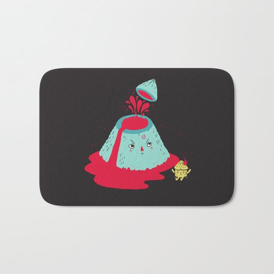 Watch Your Temper Bath Mat