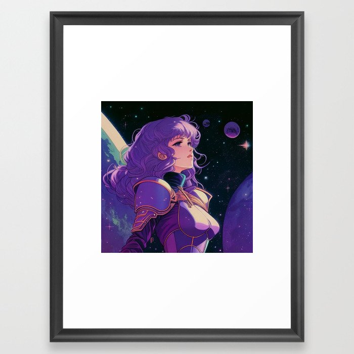 Stellar Solitude Framed Art Print