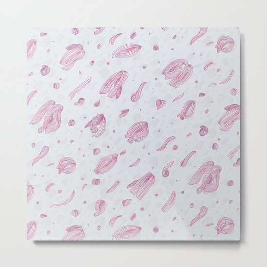 petals in the wind Metal Print