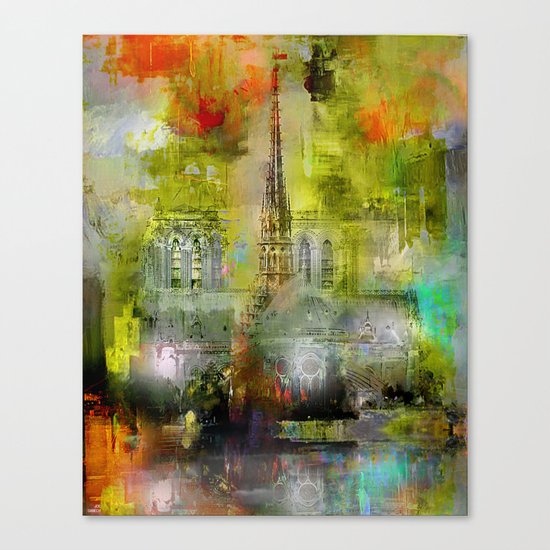 Notre-Dame de Paris Canvas Print