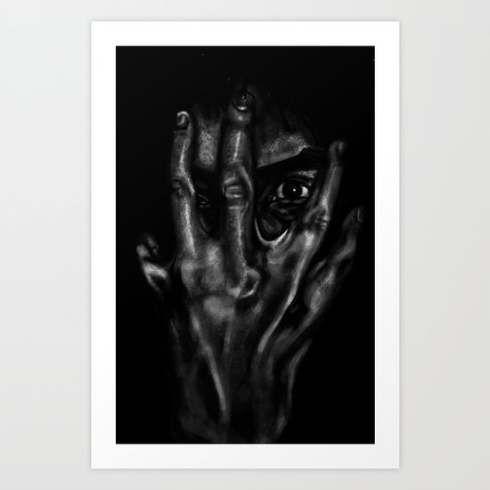 Inner workings of the mind Art Print