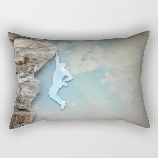 Cliffhanger Rectangular Pillow