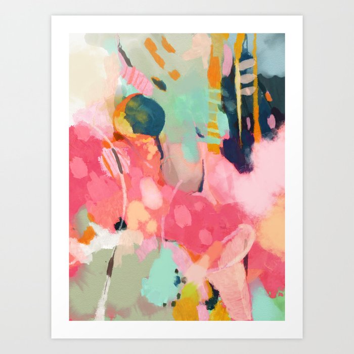 spring moon earth garden Kunstdrucke spring moon earth garden Kunstdrucke