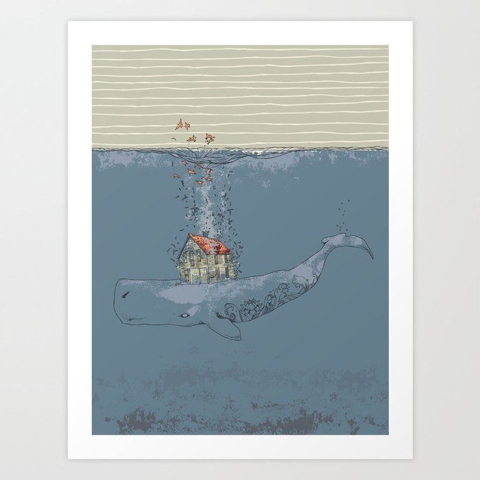 Ocean Home Art Print