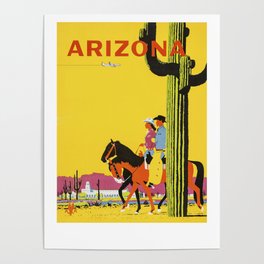 Vintage Arizona  Poster