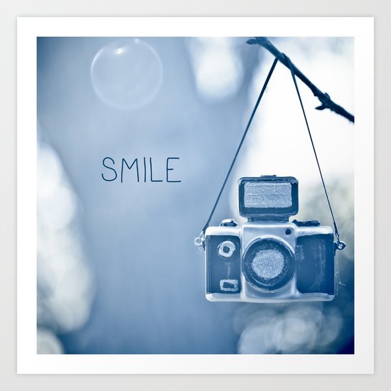 Smile Art Print