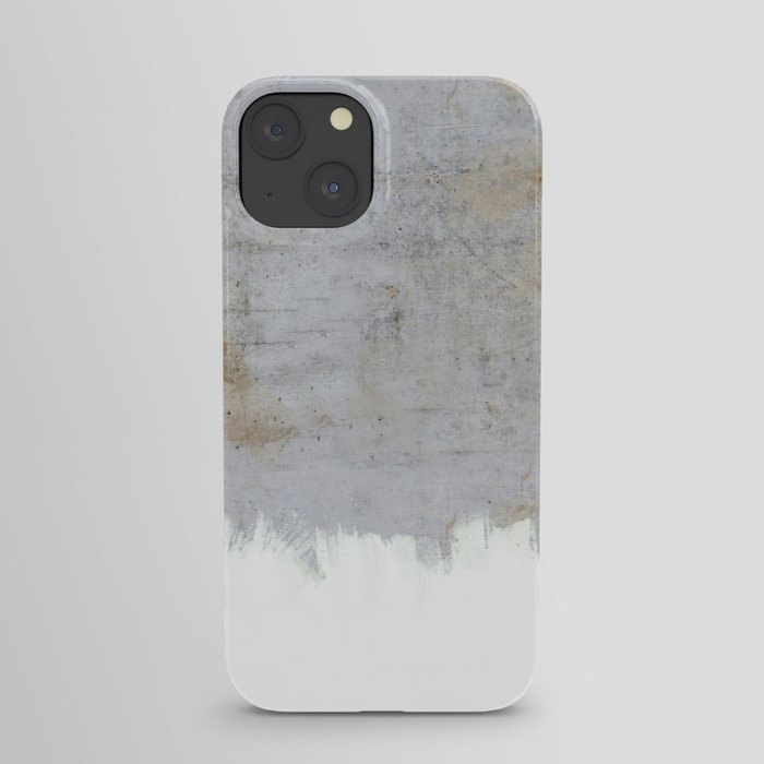 Painting on Raw Concrete iPhone Case