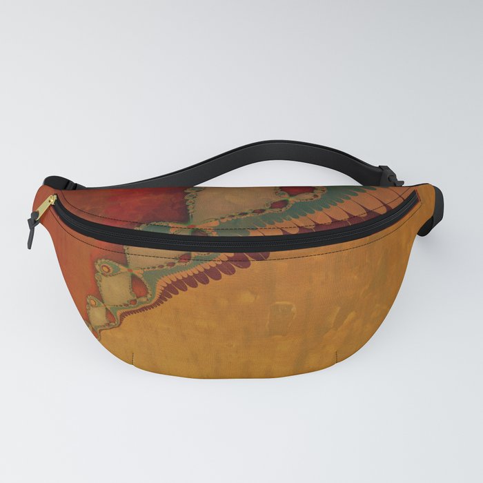 Southwestern Sunset 2 -copper ochre sienna olive gold Fanny Pack