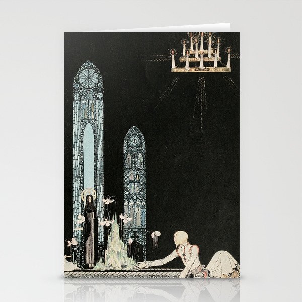 Art by Kay Nielsen from "East of the Sun and West of the Moon" (1914) Stationery Cards