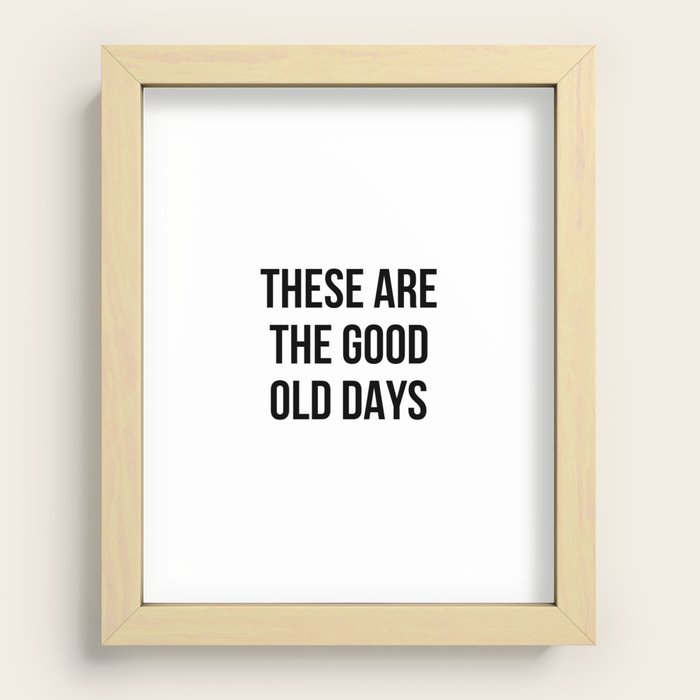 Recessed Framed Print