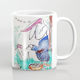 White Rabbit Coffee Mug