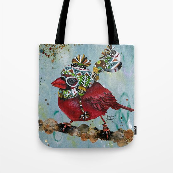 Cardinal Blaze Tote Bag