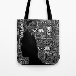 Empowerment Word Art Tote Bag