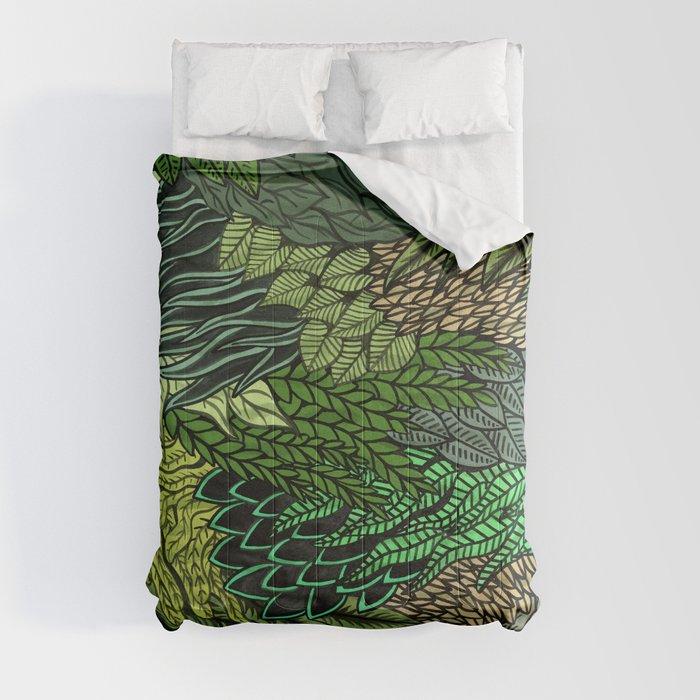 Leaf Cluster Comforter