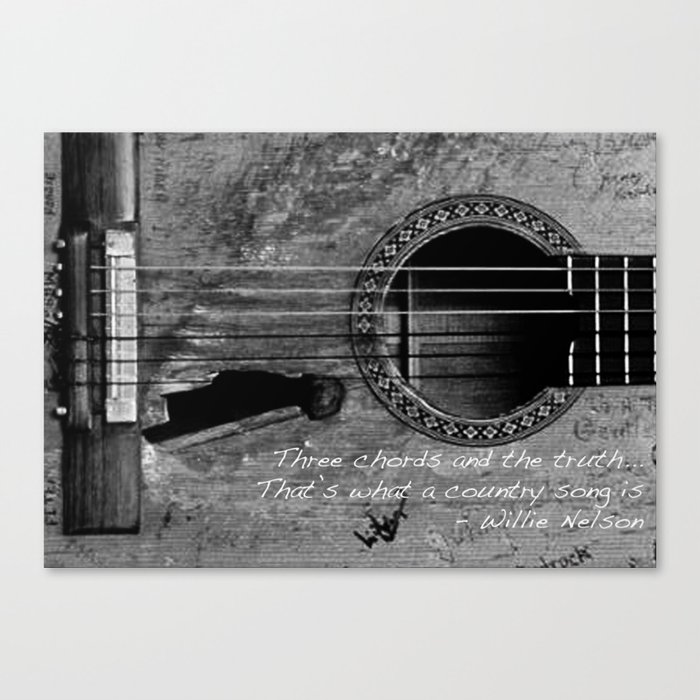 Country Music Canvas Print