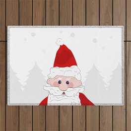 Father Christmas Outdoor Rug