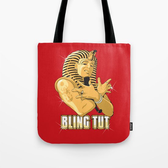 Bling Tut Tote Bag