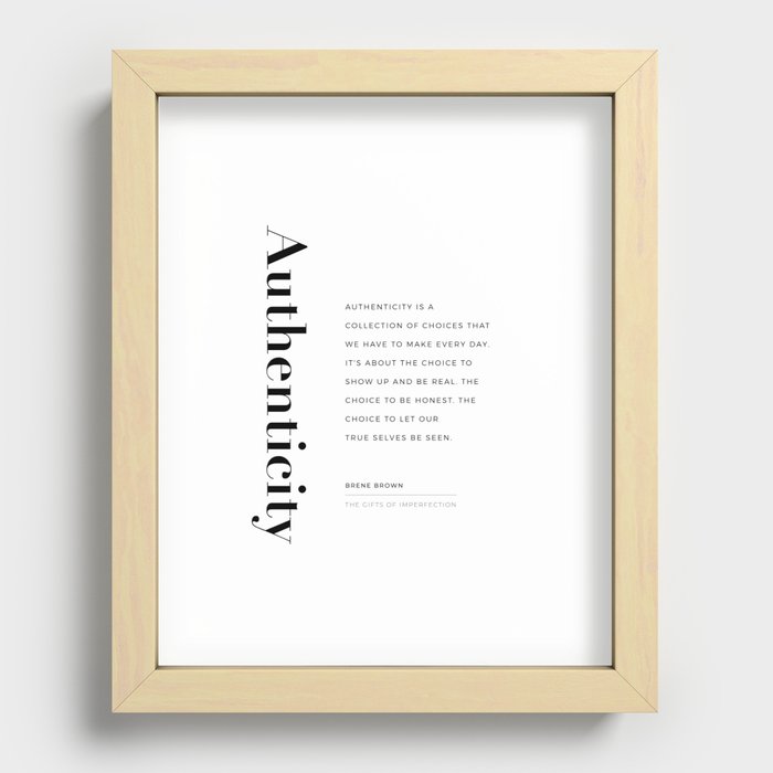 Recessed Framed Print