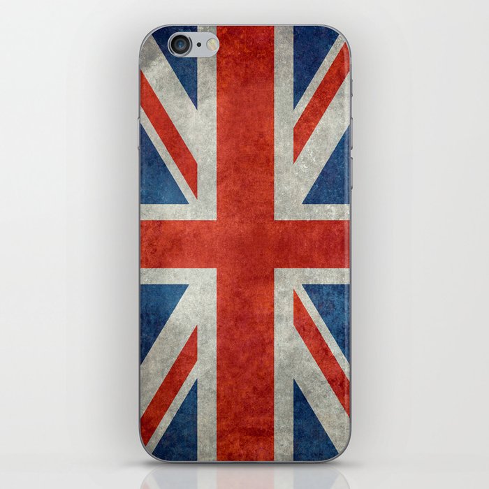 British flag of the UK, retro style iPhone Skin