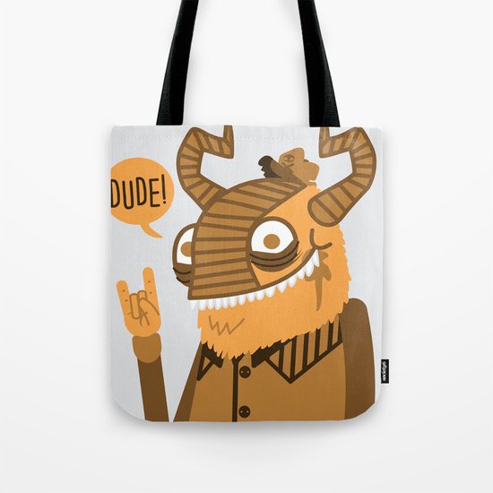 Monster Trucker Tote Bag