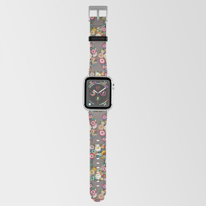 midsummer crown taupe Apple Watch Band