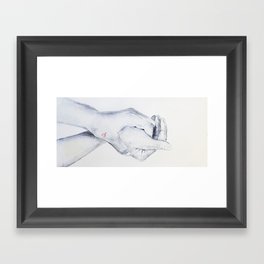 "Un-Crucified Hands" Framed Art Print