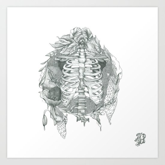 B L O S S O M Art Print
