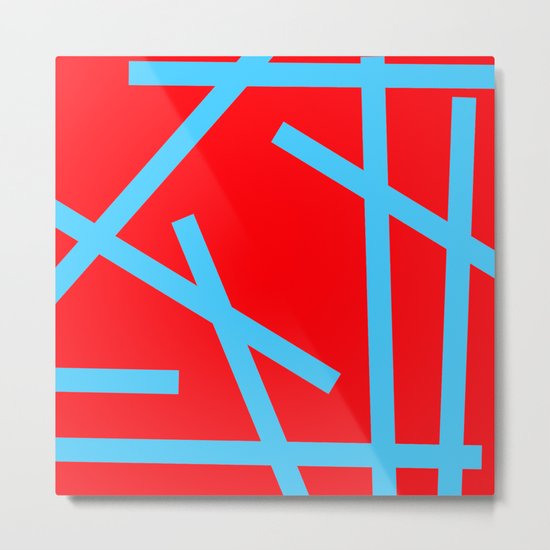 PANIC Metal Print