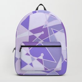 Futuristic Purple Wall of Tomorrow Backpack