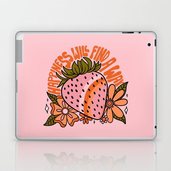 Happiness Will Find A Way Laptop & iPad Skin