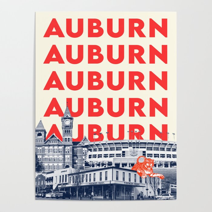 Auburn Poster