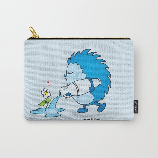 funny zodiac/aquarius Carry-All Pouch