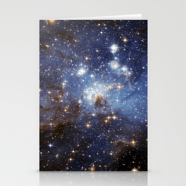 LH 95 stellar nursery in the Large Magellanic Cloud (NASA/ESA Hubble Space Telescope) Stationery Cards