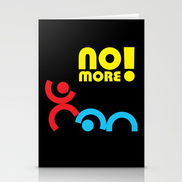 IcoMan & IcoWomen: No More! Stationery Cards