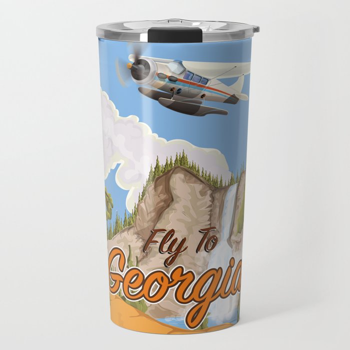 fly to Georgia Travel Mug