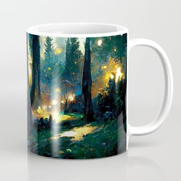 Walking through the fairy forest Mug