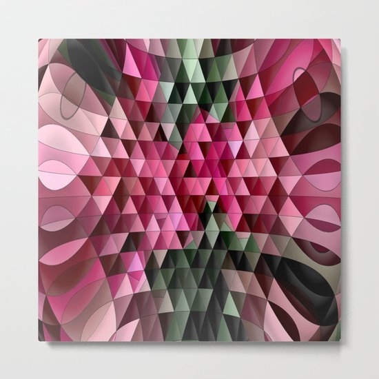 Swirling Colors Metal Print