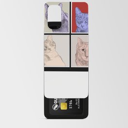 Let it be cats Android Card Case