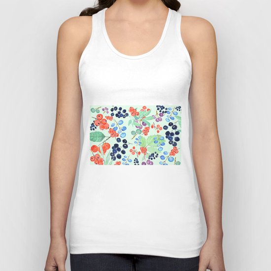 joyful berries Unisex Tank Top