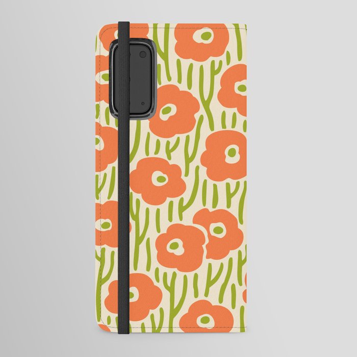 Wild Flowers 398 Android Wallet Case