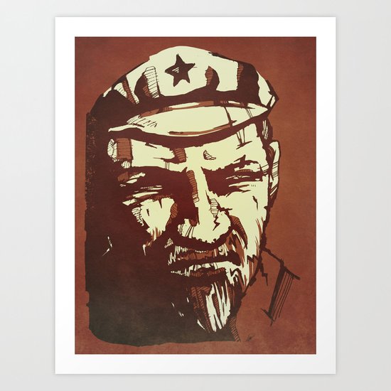 Vladimir Ilyich Lenin Art Print