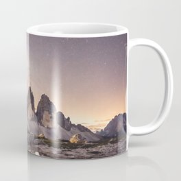 Mountains Milky Way Stars Coffee Mug