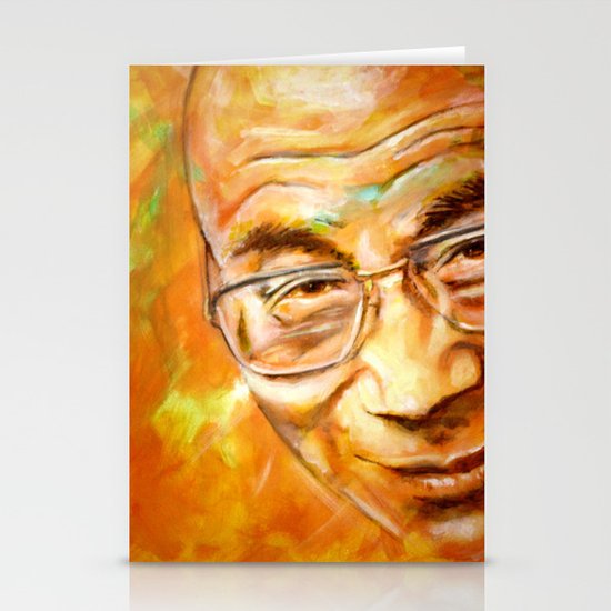 Dalai Lama - quote Stationery Cards