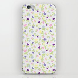 Silly Flowers Pastel iPhone Skin
